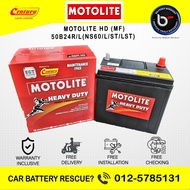 [ NS60LS | NS60S ] Motolite Heavy Duty MF | Car battery Bateri Kereta | Waja Vios Civic Almera Iswar