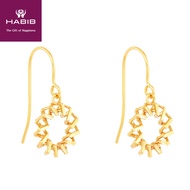 HABIB Oro Italia 916 Yellow Gold Earring GE72660222