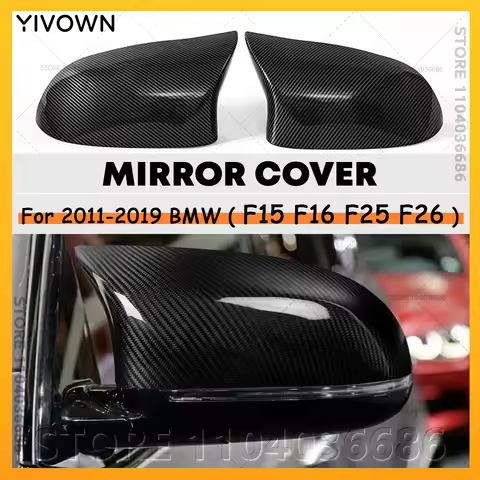 For 2011-2019 BMW X3 X4 X5 X6 28i 35i 40ex 50ix (F15 F16 F25 F26) Door Side Mirror Cover Cap 5116736