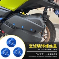 Suitable for Yamaha XMAX300 Modified Air Filter Decorative Screws xmax Air Filter Cover Screws
