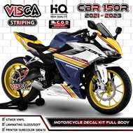 Cbr 150R 2021 Decal - CBR 150R 2021 Sticker - CBR 150R 2021 Full Body Decal - CBR 150R 2021 Striping