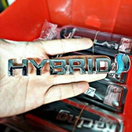 Hybrid Car Emblem