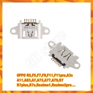 Empty Charging Port OPPO R5 F5 F7 F9 F11 F11pro A3s A11 A83 A7 A73 A77 A79 R7 R7plus R7s Realme1 Rea