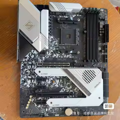ASRock X570 STEEL LEGEND Motherboard Support 5500 5600 5600X 5700X 5700x3D 5800x3D CPU 4xDDR4 128GB 
