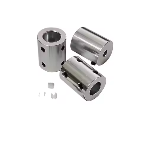 Aluminum Alloy Rigid Coupling D20L25 Transmission Joint Aperture 5/6/6.35/7/8/10/12mm Motor Connecto