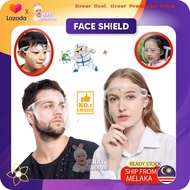 Transparent Face Shield Anti-Fog Full Face Shield Glasses Faceshield Protector Kids Face Shield Reusable Face Shield Cov