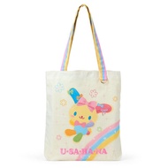Chat Registration Sanrio Japanese Genuine Flower Bunny Rice Bunny Ribbon Bunny Portable Tote Bag Tot