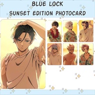 BLUE LOCK SUNSET ANIME PHOTOCARD EDITION Blue Lock Photocard Anime Merchandise