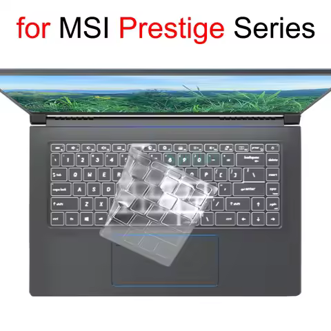 Keyboard Cover for MSI Prestige 14 AI Evo 13 15 PrestigePro 14 A10 A11 A2HM A2VM A12M A13M A1M C1M T