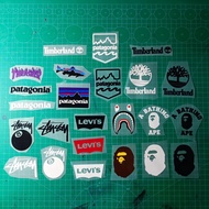 DIY Sticker Baju (Branded 2) Iron On / Heat Press