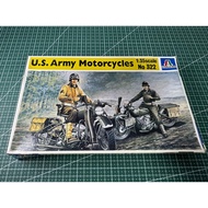 [Ready Stock, Contact If You Have Any Questions] Italeri 1/35 U.S. Army Motorcy