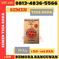 Semen tiga roda 50 kg (Ongkir jabodetabek gratis) (Harga Grosir)