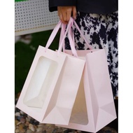 READY STOCK!! White Window Paper Bag (Small)