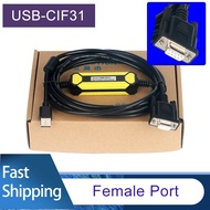 USB-CIF31 For Omron USB Switch Serial to R232 Programming Cable USB-RS232 Optical Isolation Adapter Converter Line CS1W-CIF31