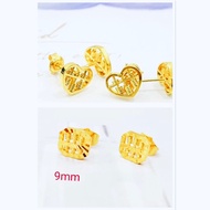 Bangkok Gold Abacus Earrings Cop 916 Gold Earrings 916