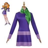 Daphne Blake Halloween Costume Set - Includes Dress & Socks