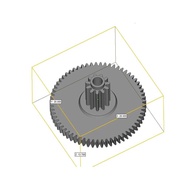plastic gear for Philips AZ6801 AZ6800 CR850 CDR610 CDM14 cassette deck audio player