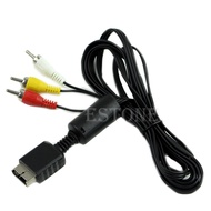 Video AV Cable Cord Wire to 3 RCA