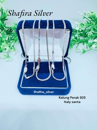 Kalung perak Italy Santa silver 925