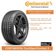 CONTINENTAL 245 45 R17 CONTISPORTCONTACT 3 BAN MOBIL NISSAN SKYLINE