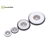 <Hoembellish> 1 Piece Rubber Low Noisy Bearing Wheel O Ring Mute Elasticity Rubber Coated 625z 695z 