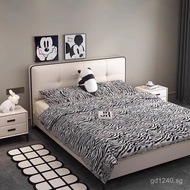 Edge-to-edge Children's Room Small Bed for Small Apartments1.5Space-saving Bed1.8Double Bed Bedroom 