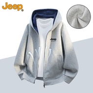 JEEP SPIRIT | Hooded Cardigan Sweater