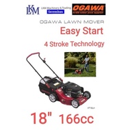 OGAWA 166cc Petrol/Gasoline Type Lawn Mover(Easy Start) Mesin Rumput Tolak Petrol(Senang Start)