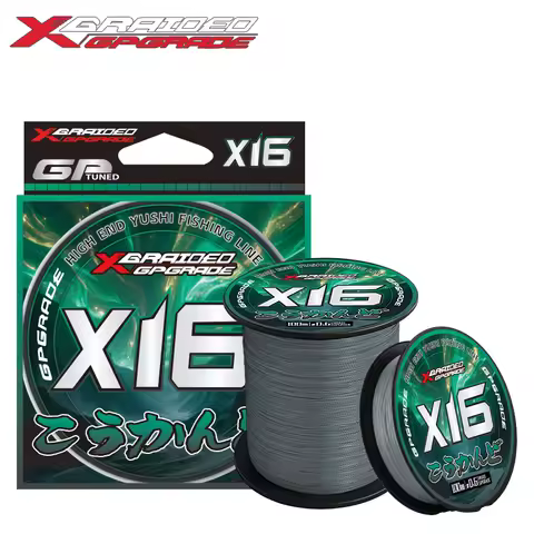 NEW YGK G-Soul 16 Strands Braided Fishing Line X16 Super Strong PE Line 100/150/200/300/500M Multifi