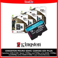 KINGSTON MICRO SDHC CANVAS GO PLUS