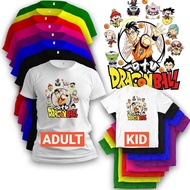 Akira Toriyama Dragon Ball Son Goku Cloth Baju Tshirt Boy Kid Unisex Kanak Anime Fashion Kemeja Girl