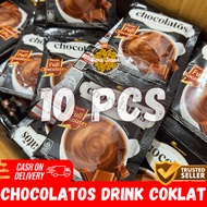 [10 PCS] Chocolatos Drink Chocolate Flavor Italian Chocolate Powder Drink/