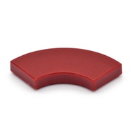 COOLPON|This Is LEGO Lego's Parts Crimson Tile Round Straw 2x2 Smooth Corner 27925