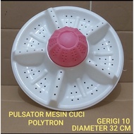 POLYTRON PWM 7056 Pulsator Mesin Cuci 2 Tabung Baling Baling PWM-7056