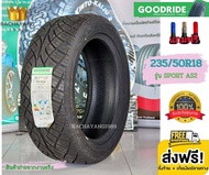 Goodride กู๊ดไรด์ ยางรถยนต์ 235/50R18 และ 265/45R18 รุ่น SPORT AS2 ( ส่งฟรี ) Nitto ลายนิตโตะ  (1เส้