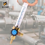 KOZEEY Argon Regulator meter 0.35mpa G3/8 Male Thread Fitting Easy to Mount Argon/CO2 Mig  Meter Gas