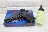 KWC M4505 手槍 空氣槍 黑 + 奶瓶 ( KA14 BB槍BB彈COLT手槍柯特M1911玩具槍