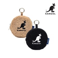 KANGOL Plush Wheel Cake Coin Purse Zipper Dorayaki Life Small Things Round Portable Pouch Guaranteed