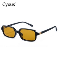 Cyxus Polarized Narized Edition Square-เป็นกลางทางธุรกิจง่ายและสไตล์วินเทจแว่นกันแดดแฟชั่น P1318