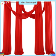 2Pcs/Set Backdrop Drapery Glitter Fade-resistant Wrinkle-Free Decoration Soft Elegant Outdoor Weddin