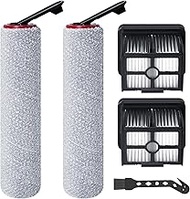 Fixbetter Replacement Brush Roll and HEPA Filter Fits DREAME H15 Pro / H12 Pro FlexReach Wet Dry Vac