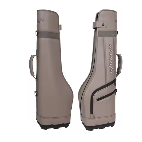 Small Park Golf Carry Bag, PU Women Men Lightweight Par3 Gofl Bag, Holds a Full Set of Clubs for Dri