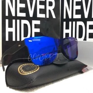 rb JUSTIN BLAZE uv protection spec mata unisex oversized black spec ready stock