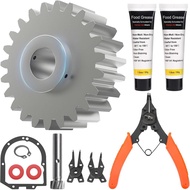 W10112253/WPW10112253 Gear Cacing Pengadun untuk Pengadun Whirlpool & KitchenAid, Sesuai untuk model