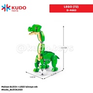 DINOSAUR BUILDING BLOCK CHILDREN'S TOY D-4663