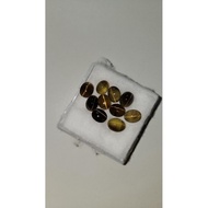 Cat's eye silimanite gemstone