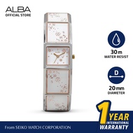 Jam Tangan Wanita Alba Fashion Quartz Stainless Steel AC3T15 AC3T15X1 Original