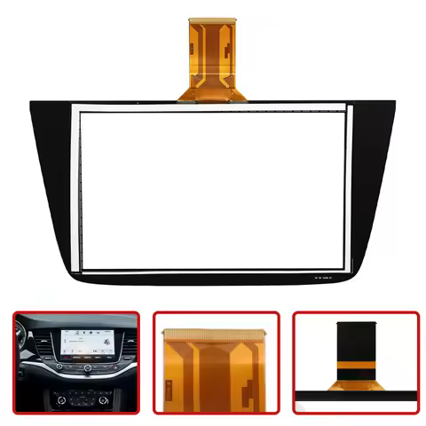 1/10pcs LQ080Y5DZ10 LQ080Y5DZ06 8 Inch Touch Screen Panel For Opel Vauxhall Astra K Car GPS Navigati