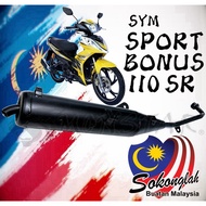SYM SPORT BONUS 110 SR E NEW BONSU110 110SR EBONUS STD EXHAUST EJM MUFFLER EKZOS EJOS EXOS EPOWER ST