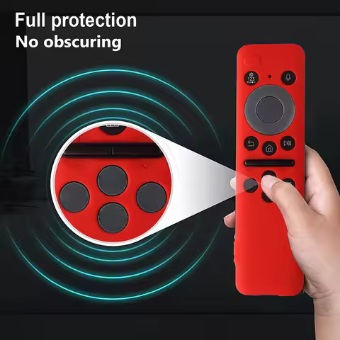 Remote Control Protective Cover For Samsung 8K Neo QLED HDR Smart TV Shockproof Silicone Sleeve Wate